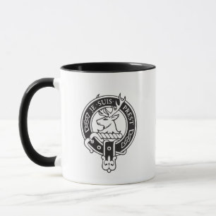 Mug Je Suis Prest - crête de Fraser de clan