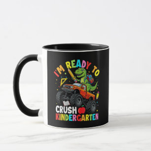 Mug Je suis prêt à déchirer la maternelle premier jour