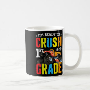 Mug Je suis prêt à écraser le camion monstre garçon de