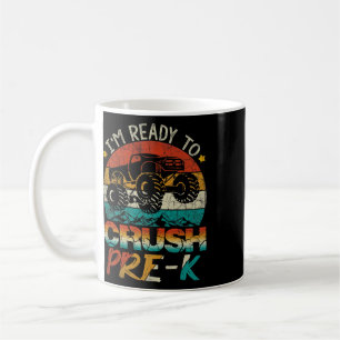 Mug Je suis prêt à écraser le camion monstre pré-mater
