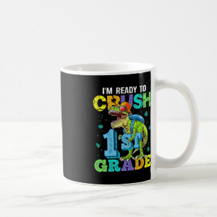 Mug Je suis prêt à écraser le dinosaure de 1ère année