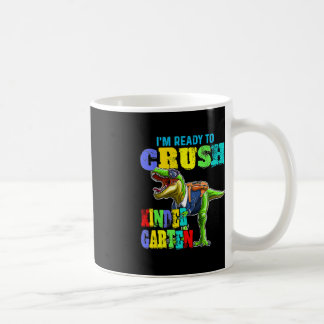 Mug Je suis prêt à écraser le dinosaure de jardin d'en