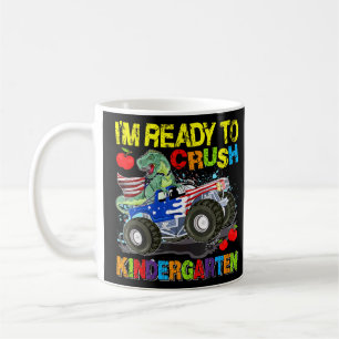 Mug Je Suis Prêt À Écraser Le Monstre Dinosaure De La