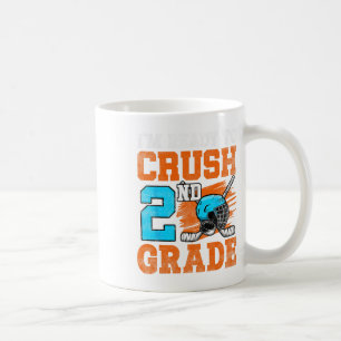 Mug Je suis prêt à écraser les enfants de hockey de 2e
