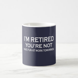 Mug Je suis retiré