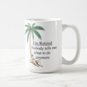 Mug Je suis retiré