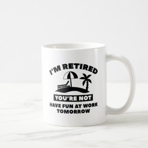 Mug Je suis retraité