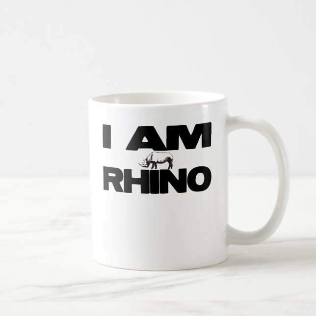 MUG JE SUIS RHINOCÉROS (Droite)