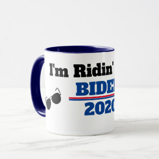 Mug Je suis Ridin' avec Biden en 2020