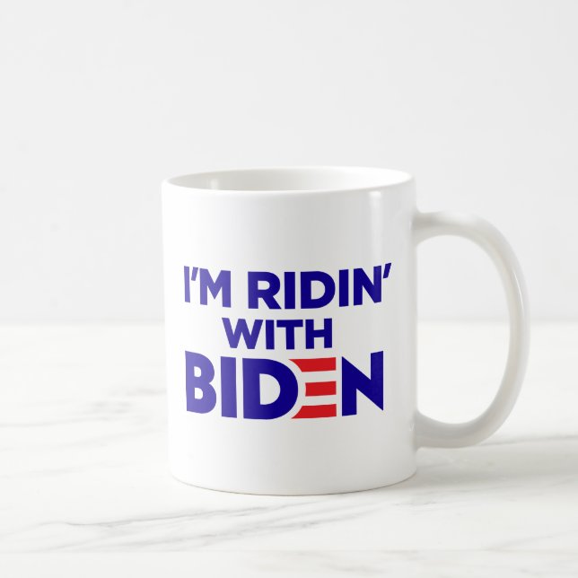 Mug Je suis Ridin With Biden 2024 (Droite)