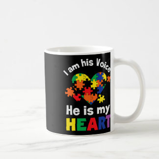 Mug Je Suis Sa Voix Il Est Mon Coeur Sensibilisation s