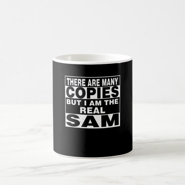 Mug Je Suis Sam Funny Personnel Amusant Personnalisé (Centre)