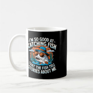 Mug Je suis si doué pour attraper des poissons que les