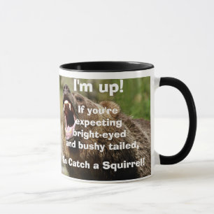 Mug Je suis !  Si vous êtes attente aux yeux brillant
