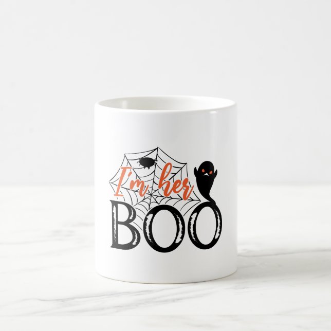 Mug Je suis Son Boo Drôle Cool Halloween Ghost (Centre)