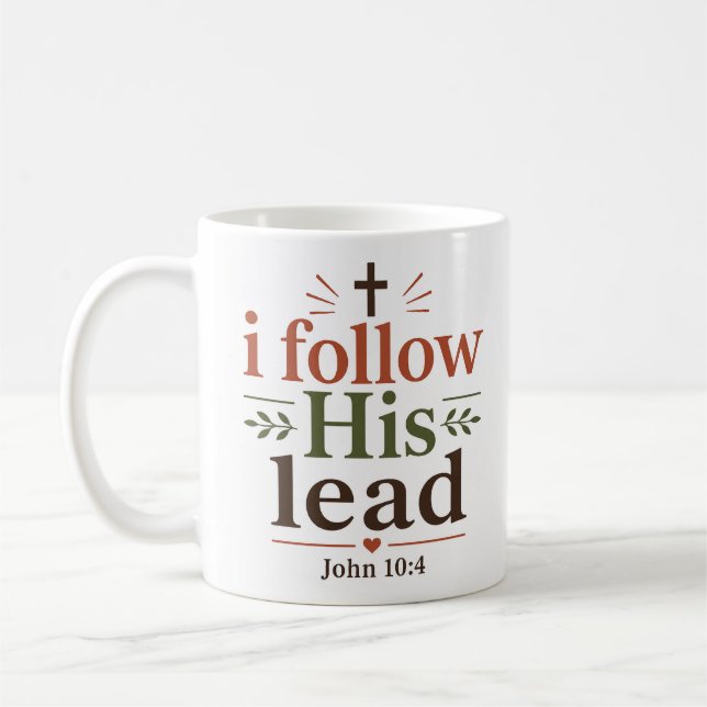 Mug Je suis son inspiration de conduite Citation de l' (Gauche)