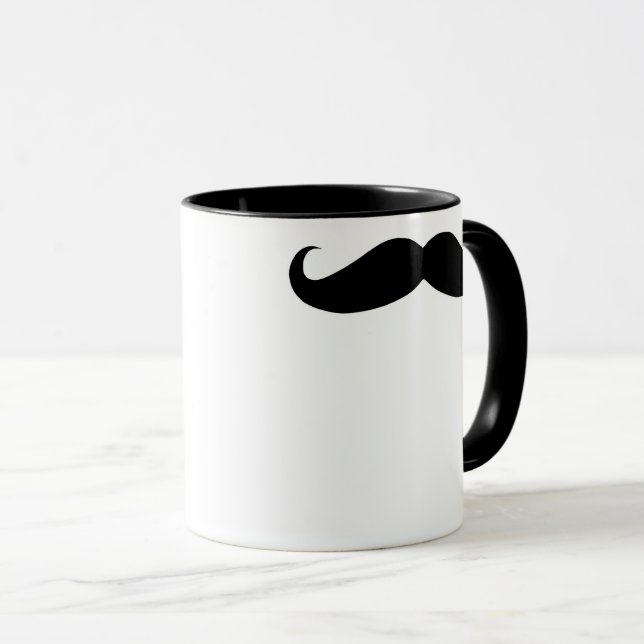 Mug Je suis Son M. Mustache Grooms (Devant droit)