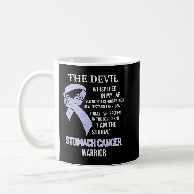 Mug Je Suis Soutien À La Tempête Sensibilisation Au Ca (Gauche)