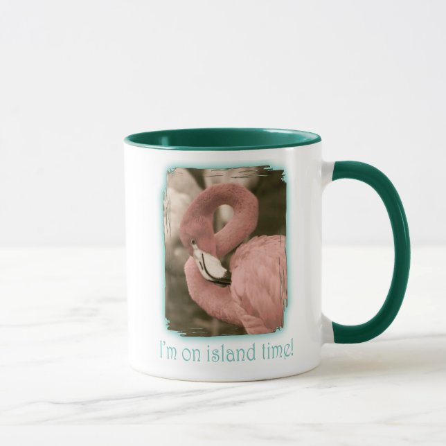 Mug Je suis sur Island Time (Droite)