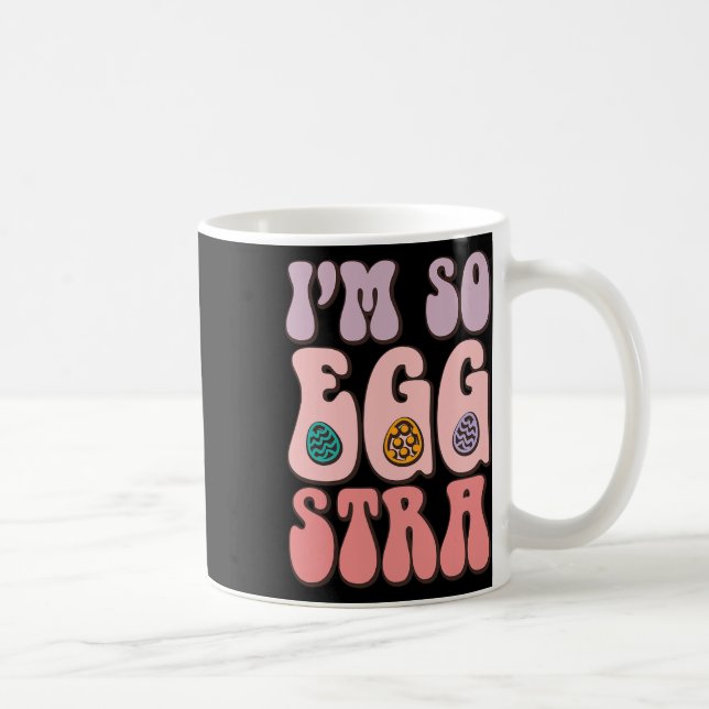 Mug Je suis tellement Oeuf-stra Cute Bunny Chasse d'Oe (Droite)
