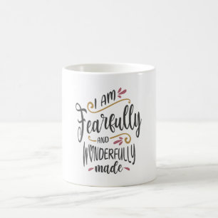 Mug Je suis terriblement et merveilleusement chrétienn