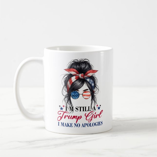 Mug Je suis toujours une fille de Trump que je ne fais (Gauche)