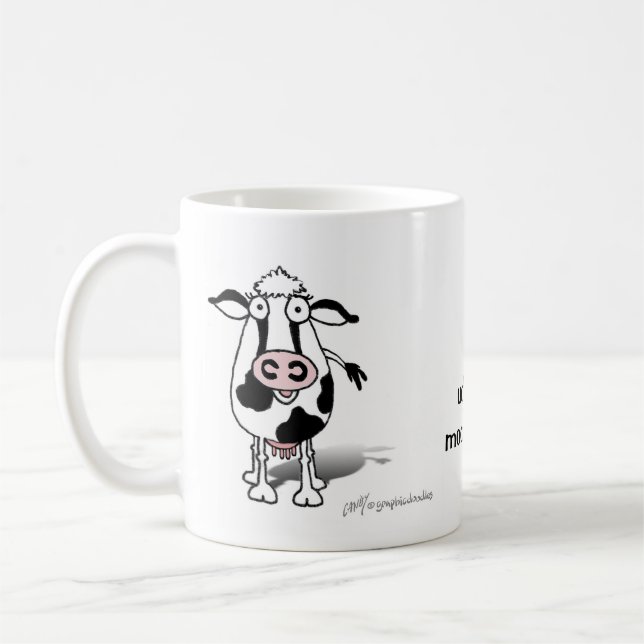 Mug JE SUIS udderly moovelous ! (Gauche)