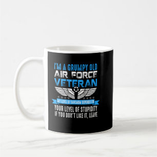 Mug Je suis un ancien vétéran de la marine grincheux M