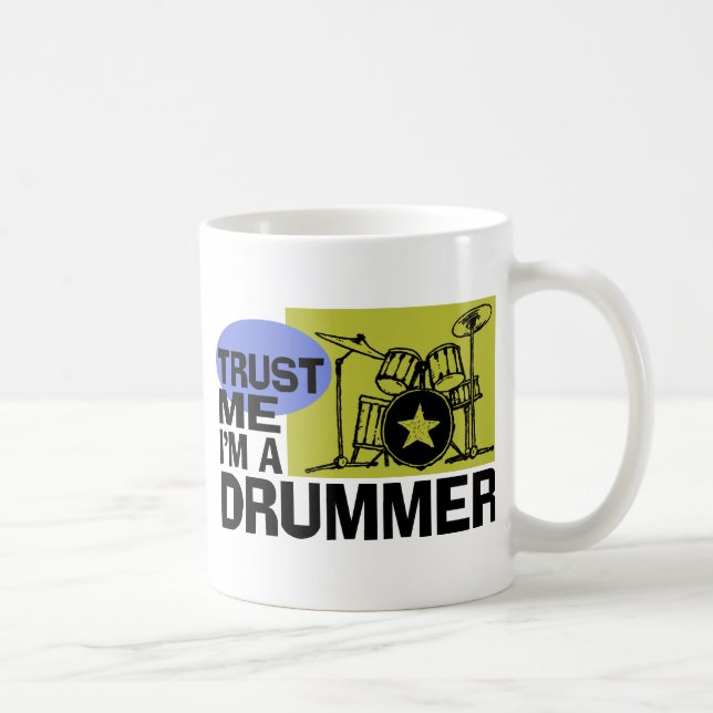Mug Je suis un batteur (Droite)