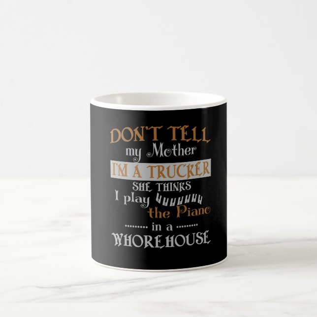 Mug Je suis UN CAMIONNEUR (Centre)