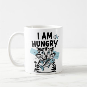 Mug Je suis un chat affamé