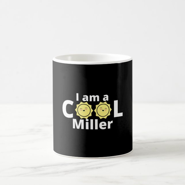 Mug Je suis un cool Miller design - avec un soleil jau (Centre)