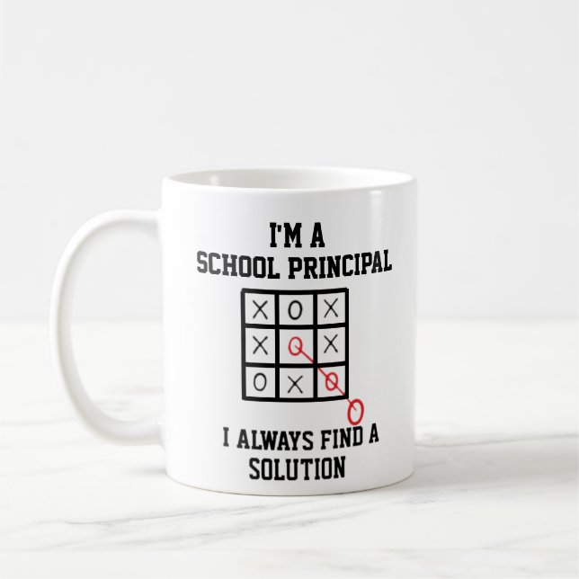 Mug Je Suis Un Directeur D'École Je Trouve Toujours Un (Gauche)