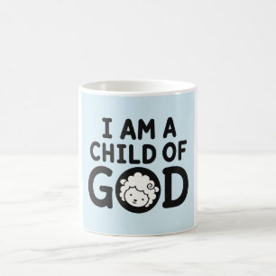 Mug JE SUIS UN ENFANT DE DIEU Cadeau de Baby Shower
