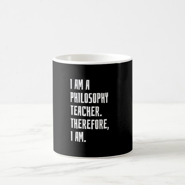 Mug Je Suis Un Enseignant En Philosophie (Centre)
