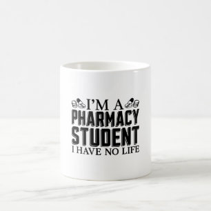 Mug Je suis un étudiant en pharmacie Technicien techni