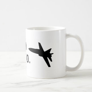 Mug Je suis un F-18, bro