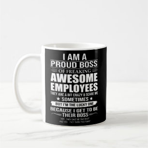 Mug Je Suis Un Fier Chef De Fier De Freiner Des Employ