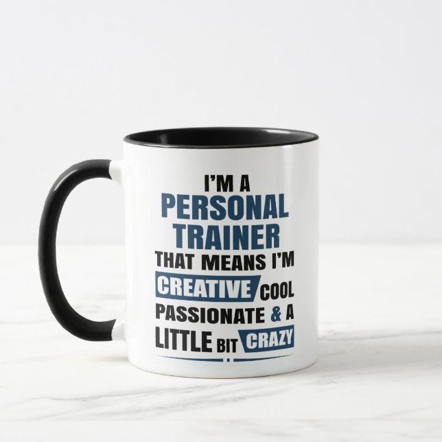 Mug Je suis un formateur personnel (Gauche)