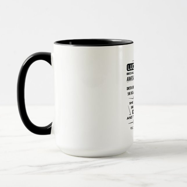 Mug Je Suis Un Frère Chanceux Qui Donne Des Cadeaux À  (Gauche)