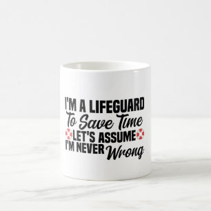 Mug Je suis un gardien de vie pour économiser du temps