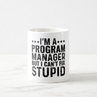 JE SUIS un gestionnaire de programme, mais je ne p