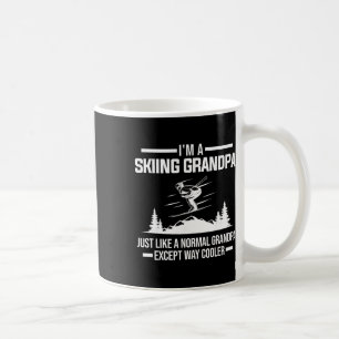 Mug Je suis un grand-père skieur Équipement de ski de