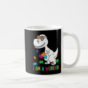 Mug Je Suis Un Guerrier Autisme Famille Dinosaure Auti