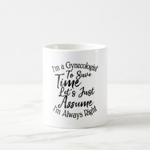 Mug Je suis un gynécologue pour gagner du temps Suppos