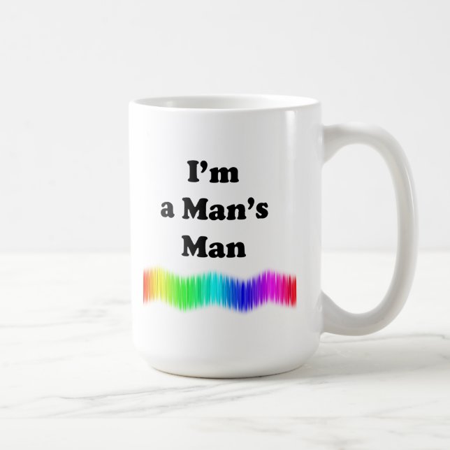 Mug Je suis un homme viril (Droite)
