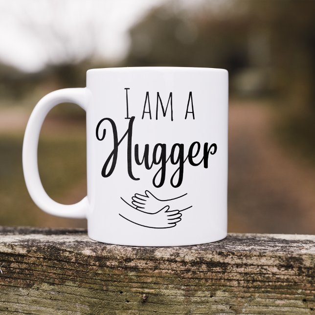 Mug Je suis un Hugger (Créateur téléchargé)