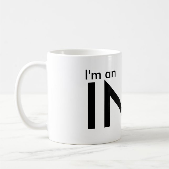 Mug Je suis un INFJ - type de personnalité (Gauche)