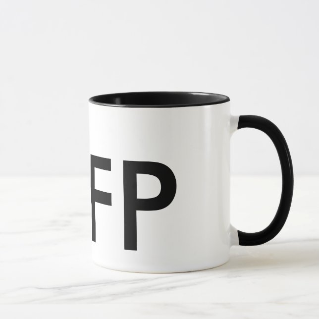 Mug Je suis un INFP - type de personnalité (Droite)