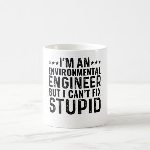 Mug Je suis un ingénieur De l'environnement mais je ne